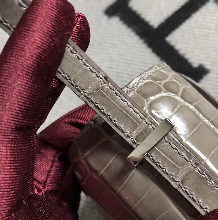 Hermes爱马仕 Constance 19 大象灰 原版皮 金扣