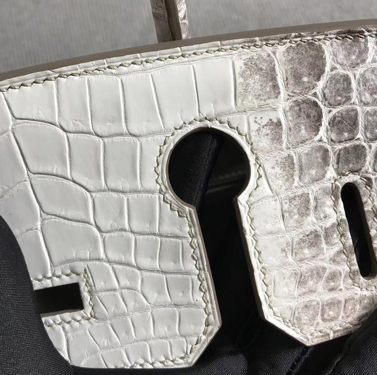 Hermès（爱马仕）Birkin 铂金包 喜马拉雅 银扣 30cm