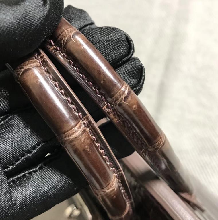 Hermès（爱马仕）Birkin 铂金包 深咖啡色 银扣 25cm