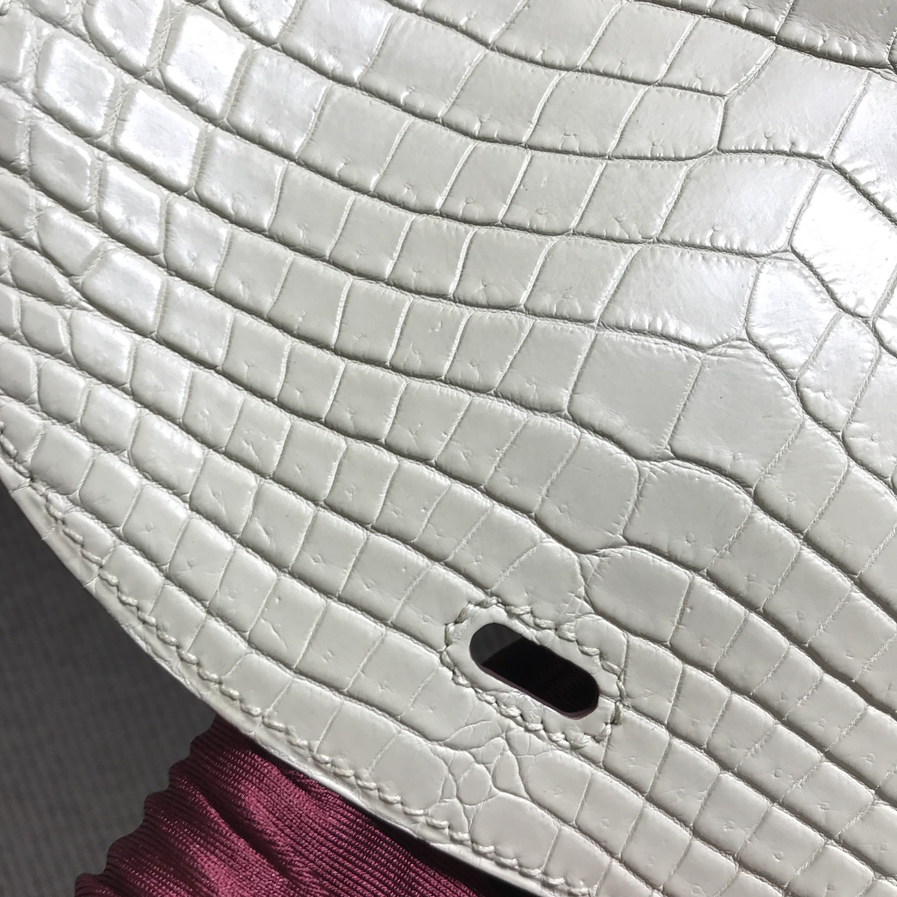 Hermès（爱马仕）新款 Lindy 琳迪包 米白色 银扣 26cm