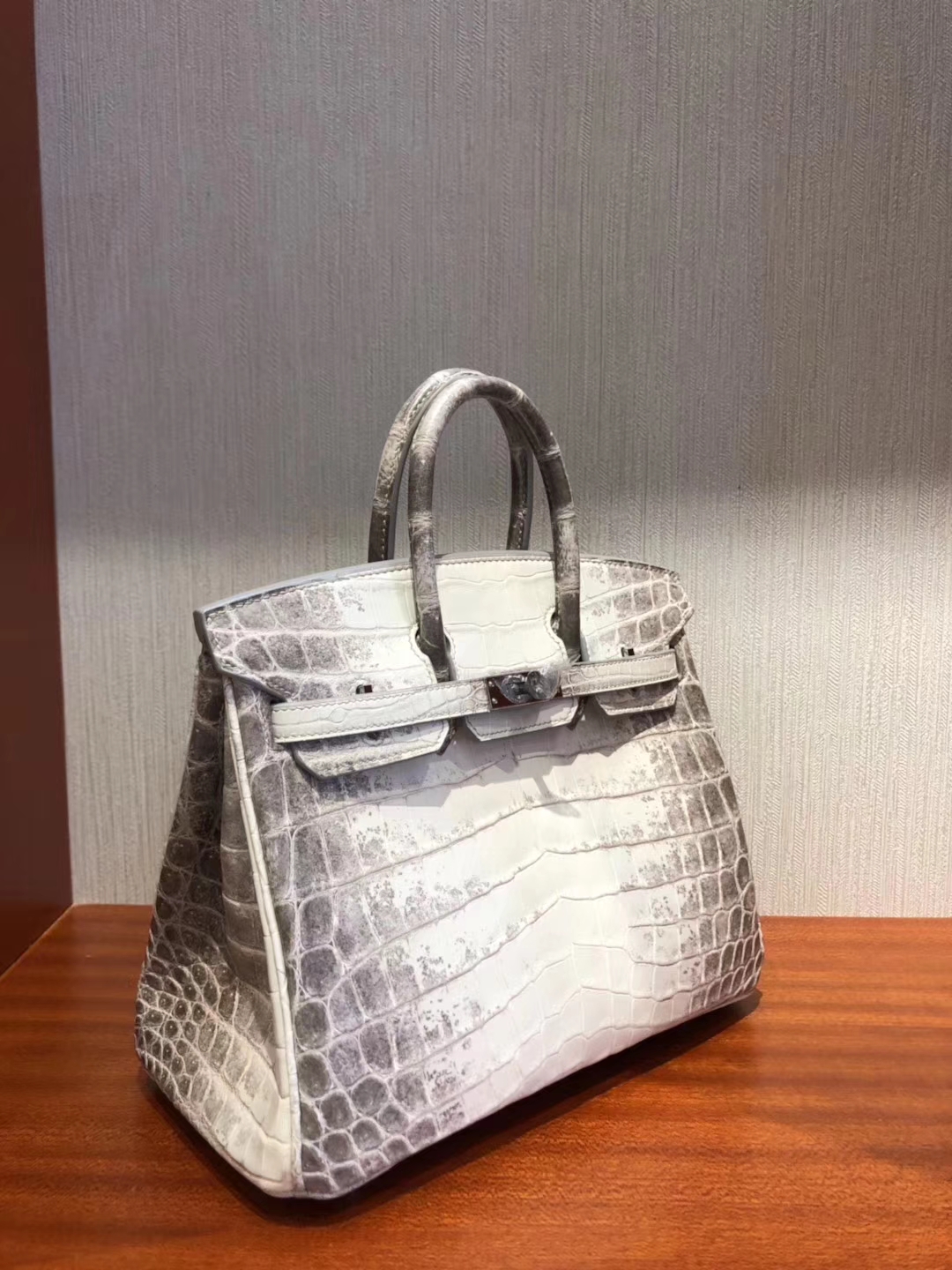 Hermès(爱马仕)Birkin25cm 喜马拉雅 超美现货-拉尔森鳄鱼皮具定制 - 爱马仕包包官网 Hermès(爱马仕)Birkin25cm 喜马拉雅 超美现货