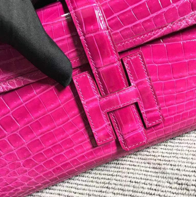 Hermès（爱马仕）长款钱包 原版品质 桃红色