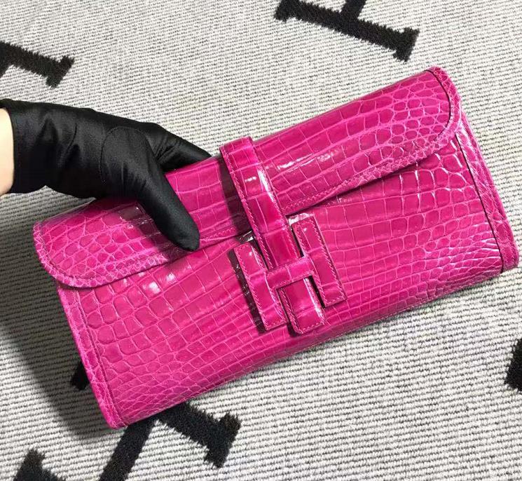 Hermès（爱马仕）长款钱包 原版品质 桃红色