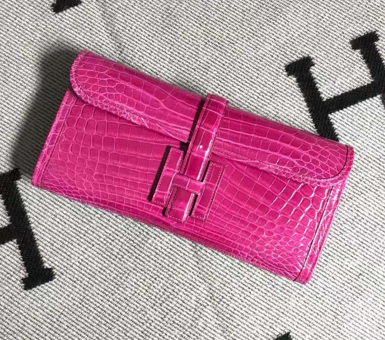 Hermès（爱马仕）长款钱包 原版品质 桃红色