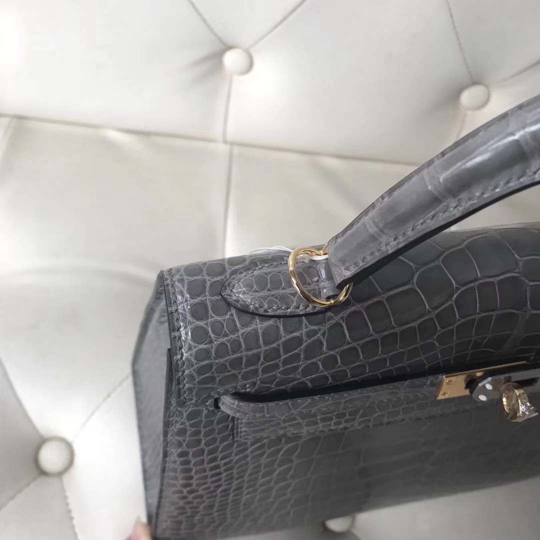 Hermès（爱马仕）Birkin 原厂御用小牛皮 M8沥青灰 顶级工艺 蜡线全手工 银扣 30cm