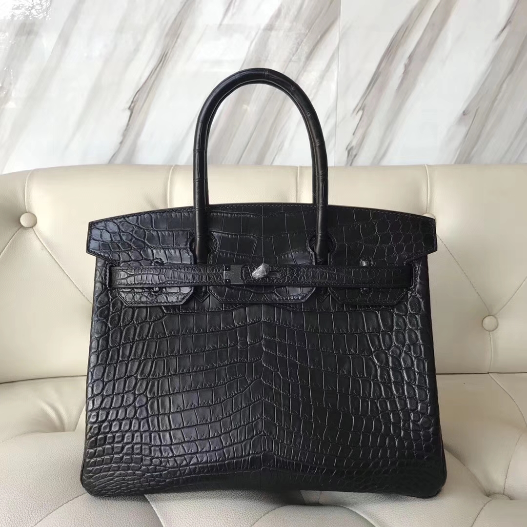 Hermès（爱马仕）新作 Birkin 黑色 so black 现货 30cm