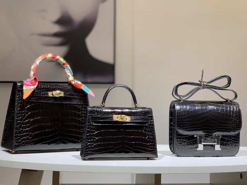 Hermès（爱马仕）MiniKelly 1 kellycut  kelly 25  Constance 19CM Birkin 25CM 鳄鱼皮 现货