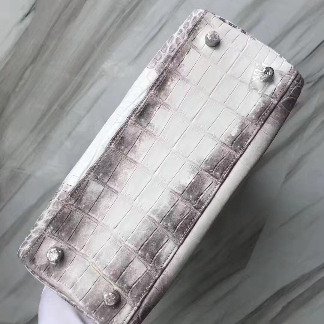 Hermès（爱马仕）Kelly凯莉包 喜马拉雅 银扣 包中女皇 品相完美 顶级手缝 25cm