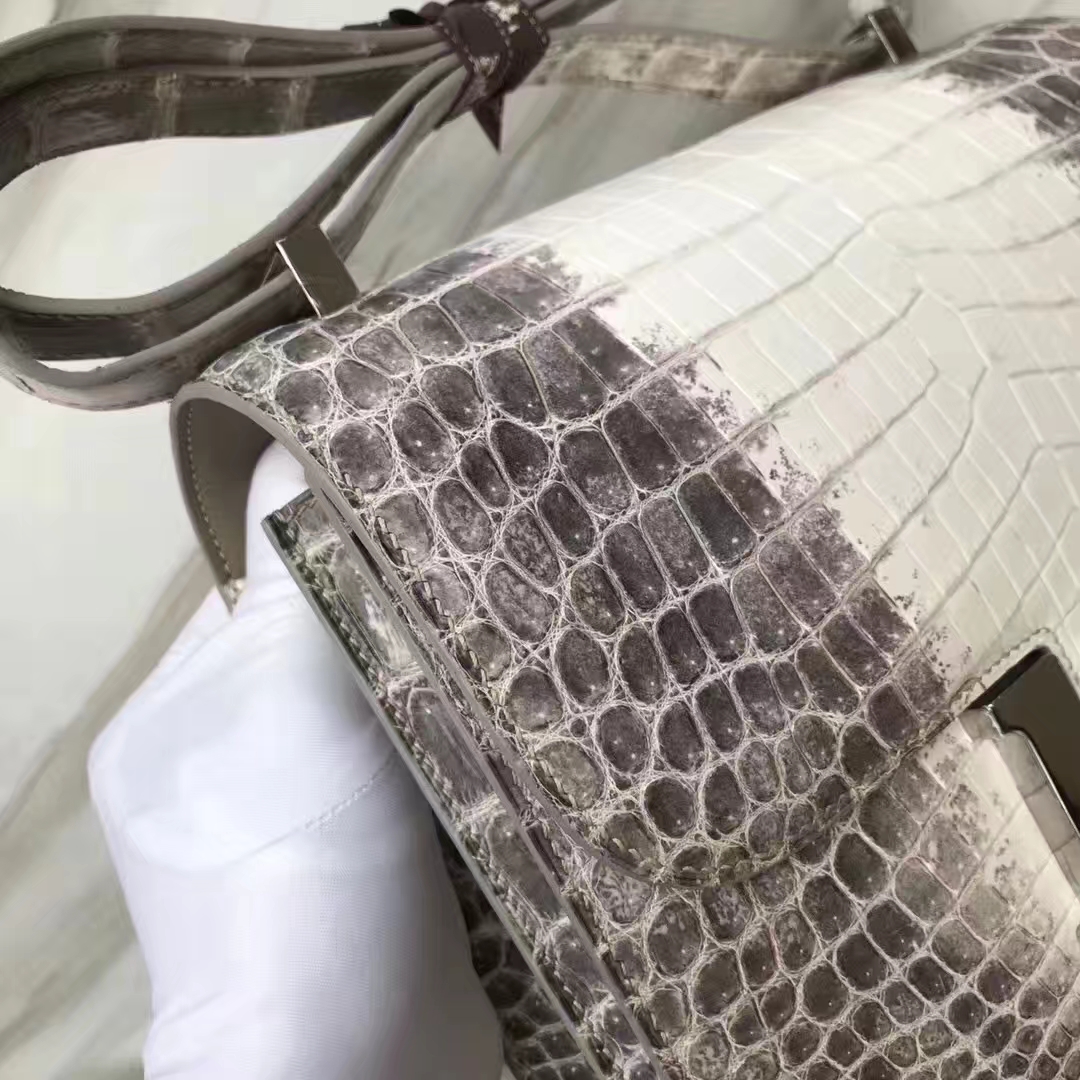 Hermès（爱马仕）Constance空姐包 喜马拉雅  银扣  包中皇后  品相完美 顶级手缝 24cm