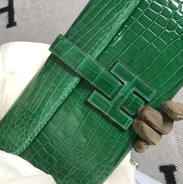 Hermès(爱马仕)长款钱包 原版品质 仙人掌绿-拉尔森鳄鱼皮具定制 - 爱马仕包包官网 Hermès(爱马仕)长款钱包 原版品质 仙人掌绿