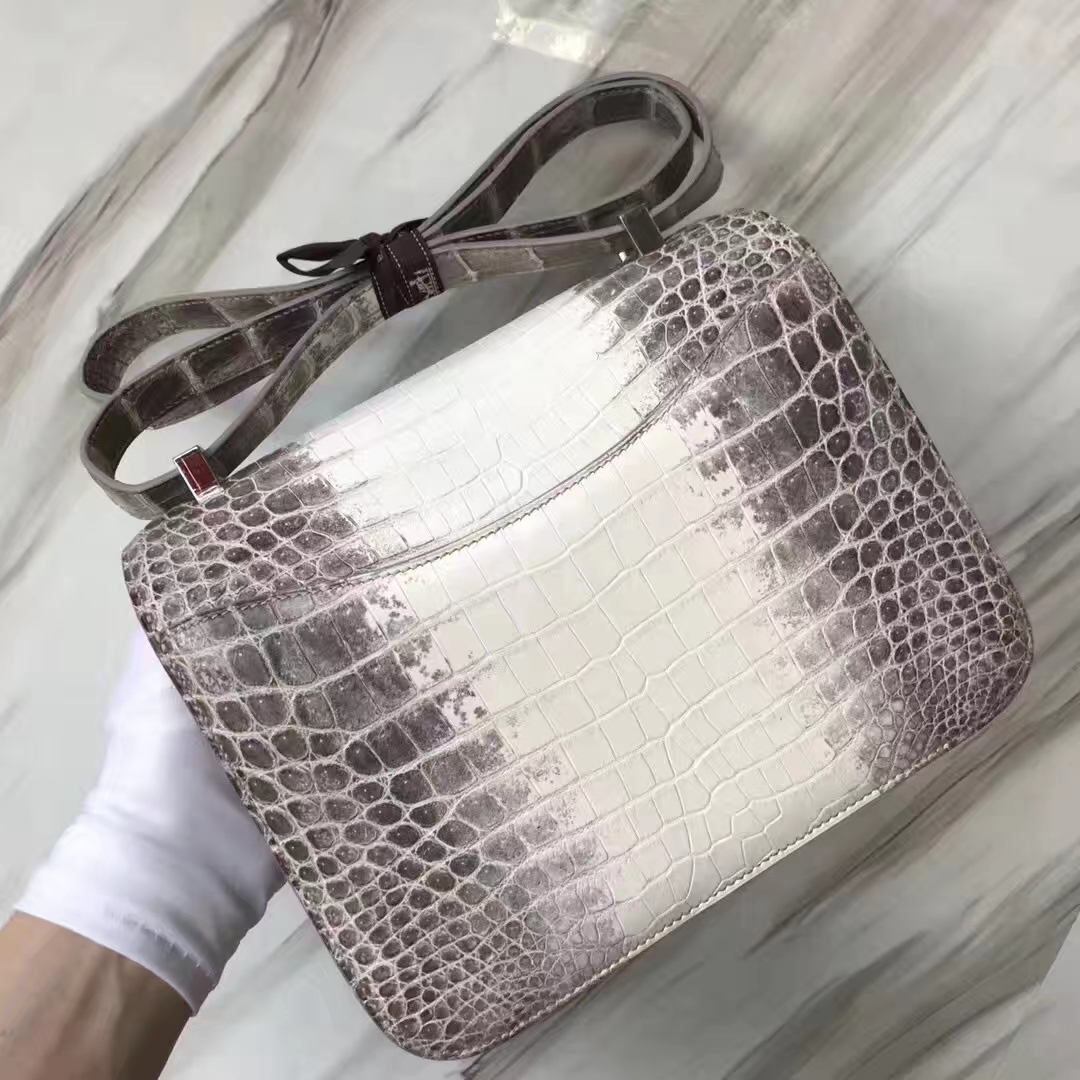 Hermès（爱马仕）Constance空姐包 喜马拉雅  银扣  包中皇后  品相完美 顶级手缝 24cm