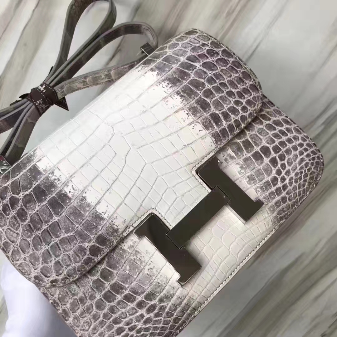 Hermès(爱马仕)Constance空姐包 喜马拉雅 银扣 包中皇后 品相完美 顶级手缝 24cm-拉尔森鳄鱼皮具定制 - 爱马仕包包官网 Hermès(爱马仕)Constance空姐包 喜马拉雅 银扣 包中皇后 品相完美 顶级手缝 24cm