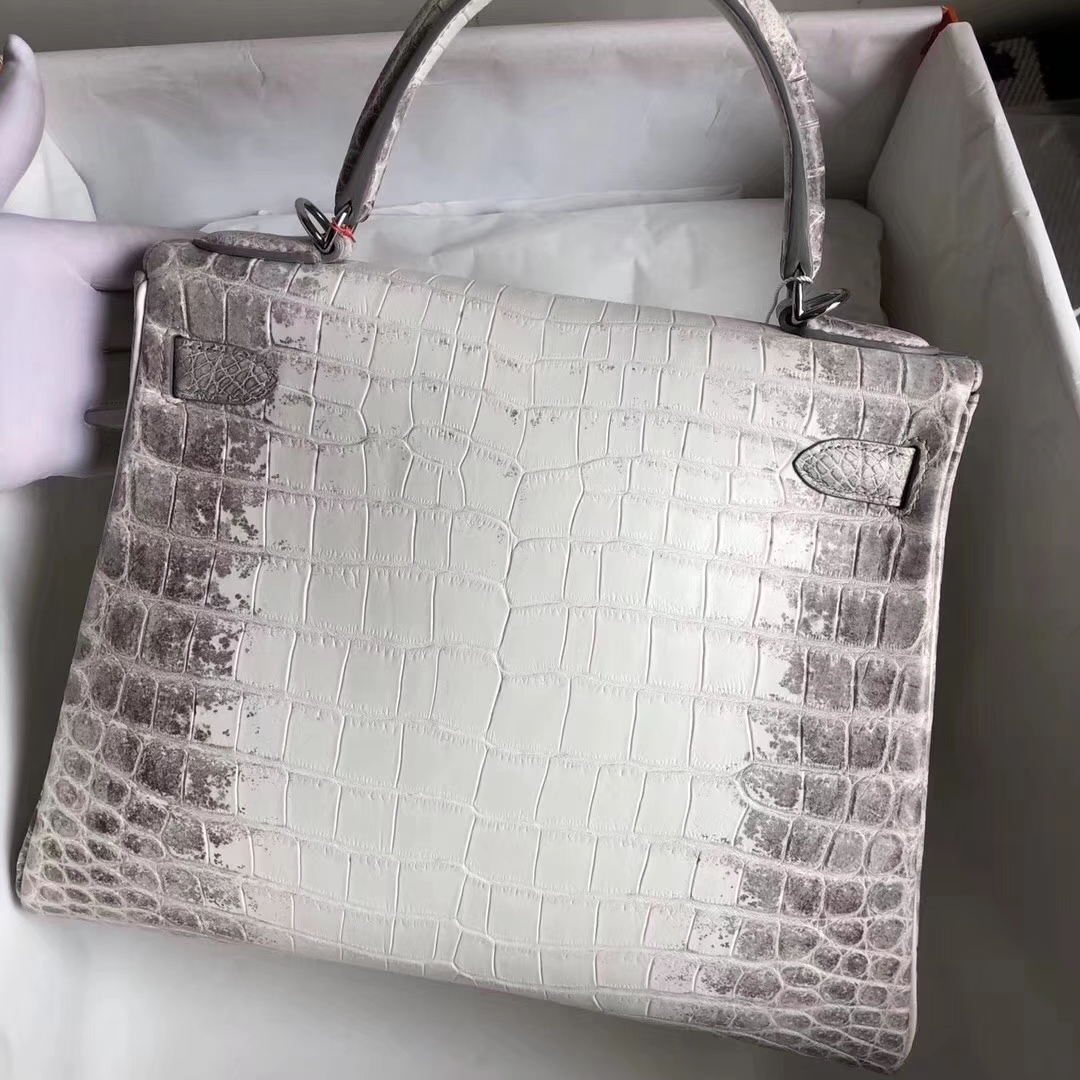 Hermès（爱马仕）Kelly凯莉包 Himalaya 喜马拉雅 银扣 顶级手缝 28cm 现货