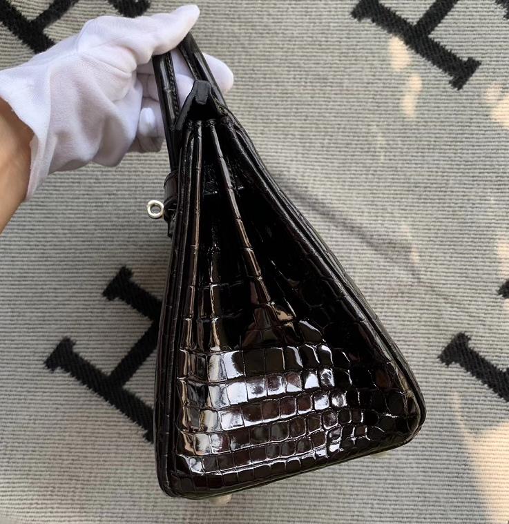 Hermès（爱马仕）Mini Kelly 迷你凯莉 美洲黑 银扣 2代