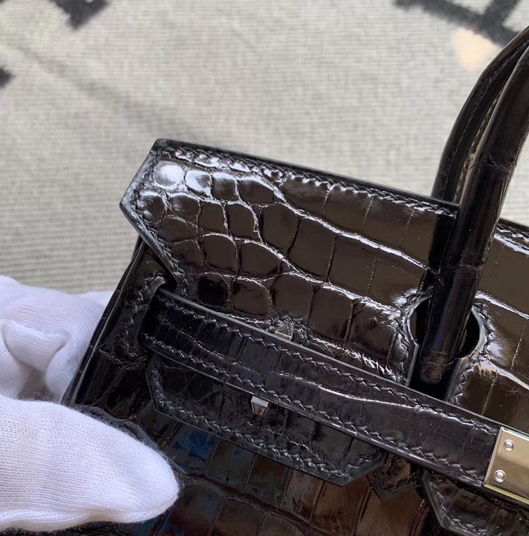 Hermès（爱马仕）Mini Kelly 迷你凯莉 美洲黑 银扣 2代