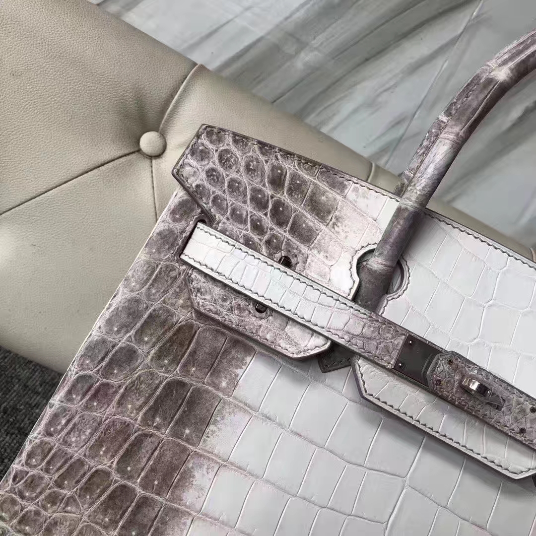 Hermès（爱马仕）Birkin 铂金包 Himalaya 喜马拉雅 银扣 包中皇后 顶级手缝 30cm 现货