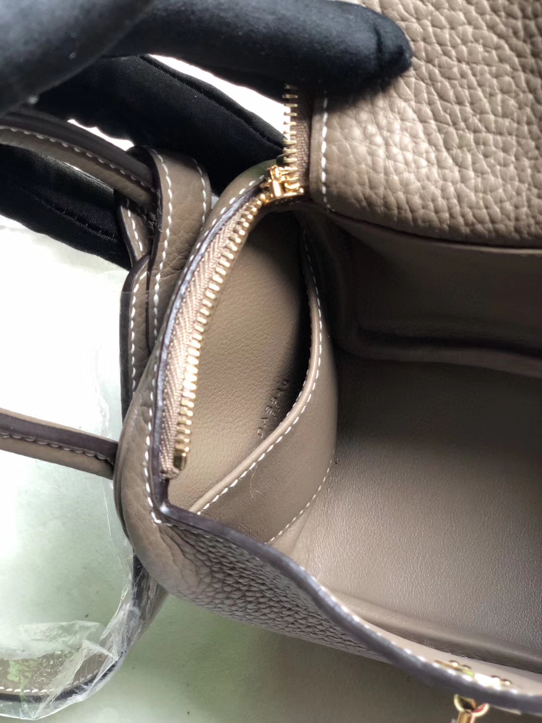 Hermès（爱马仕）Mini lindy 20cm ck18大象灰 Etoupe  金扣 银扣 顶级手缝 小可爱