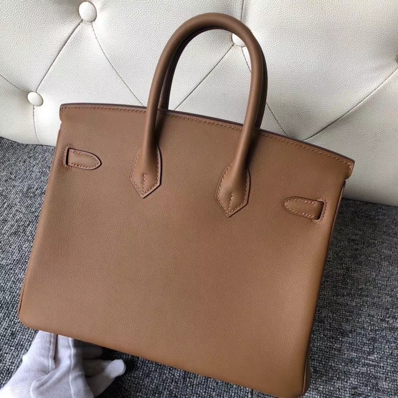 Hermès（爱马仕）Birkin 25cm Evecolor  D0 犬米色 金扣 顶级手缝 现货