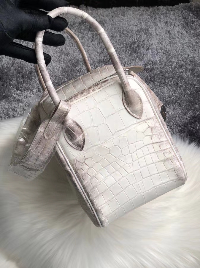 Hermès（爱马仕）Lindy 26cm Himalaya 喜马拉雅 银扣 空压 定制