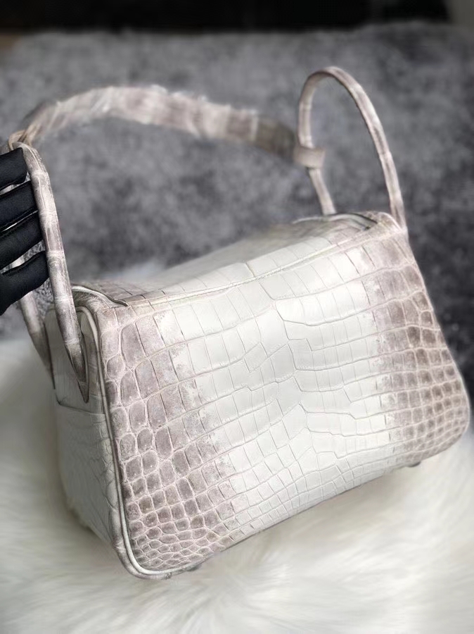 Hermès（爱马仕）Lindy 26cm Himalaya 喜马拉雅 银扣 空压 定制