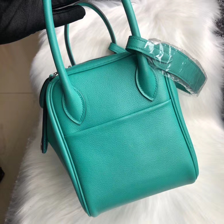 Hermès（爱马仕）Lindy 26cm Swift 7F 孔雀蓝🦚 银扣 顶级手缝 颜色好美