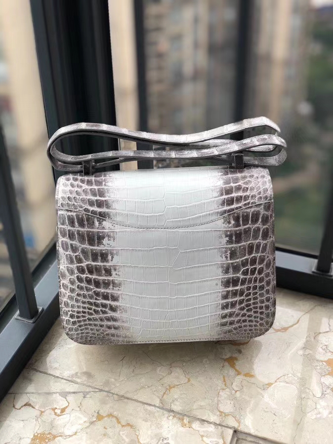 Hermès（爱马仕）Constance 24cm Himalaya 喜马拉雅 银扣 顶级手缝 品相完美
