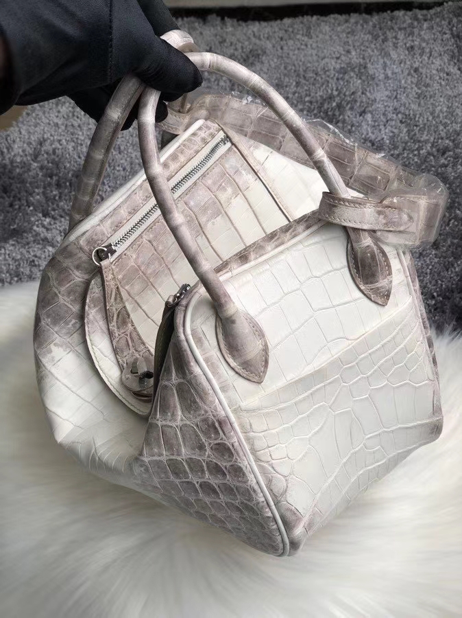 Hermès（爱马仕）Lindy 26cm Himalaya 喜马拉雅 银扣 空压 定制