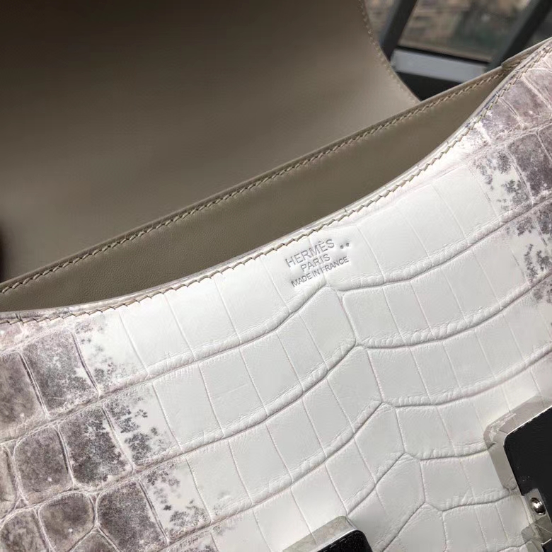 Hermès（爱马仕）Constance 24cm Himalaya 喜马拉雅 银扣 顶级手缝 品相完美
