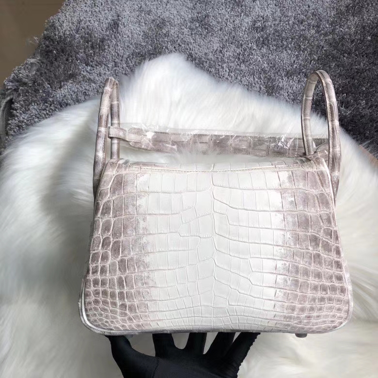 Hermès（爱马仕）Lindy 26cm Himalaya 喜马拉雅 银扣 空压 定制