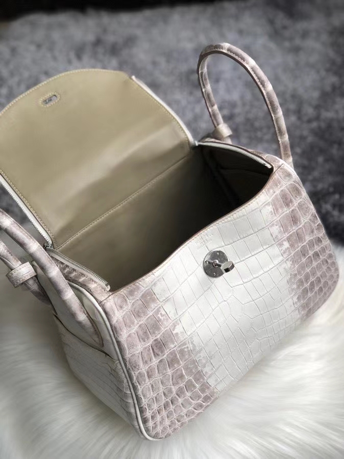 Hermès（爱马仕）Lindy 26cm Himalaya 喜马拉雅 银扣 空压 定制