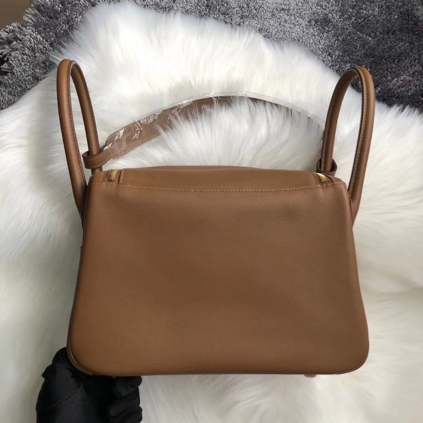 Hermès（爱马仕）Lindy 26cm Evecolor D0 犬米色 金扣 顶级手缝 定制