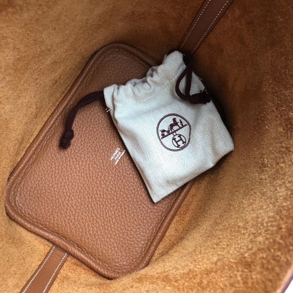 Hermès(爱马仕)Picotin 18cm 原厂御用顶级TC皮 ck37 金棕色 Gold 银扣-拉尔森鳄鱼皮具定制 - 爱马仕包包官网 Hermès(爱马仕)Picotin 18cm 原厂御用顶级TC皮 ck37 金棕色 Gold 银扣