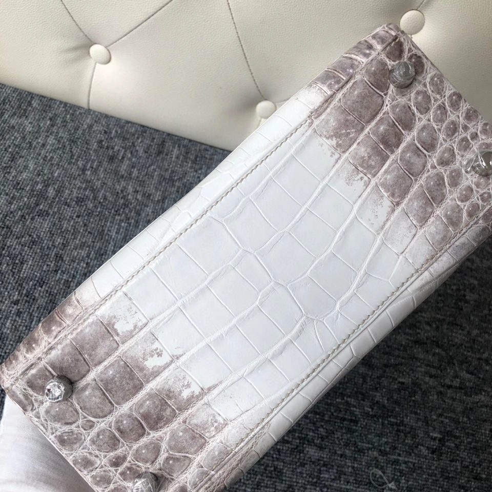 Hermès（爱马仕）kelly 25cm Himalaya 喜马拉雅 银扣 顶级手缝 品相完美
