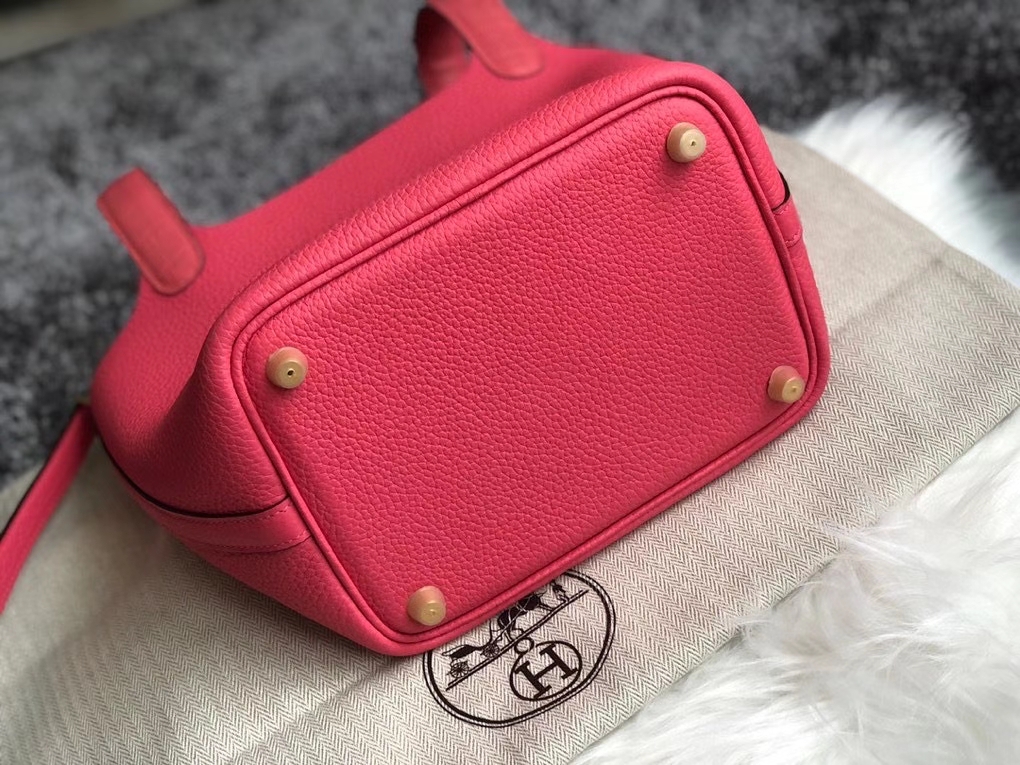 Hermès(爱马仕)Picotin 18cm 唇膏粉 rose azalee 小牛皮 拼 杜鹃红 鳄鱼手腕 金扣-拉尔森鳄鱼皮具定制 - 爱马仕包包官网 Hermès(爱马仕)Picotin 18cm 唇膏粉 rose azalee 小牛皮 拼 杜鹃红 鳄鱼手腕 金扣