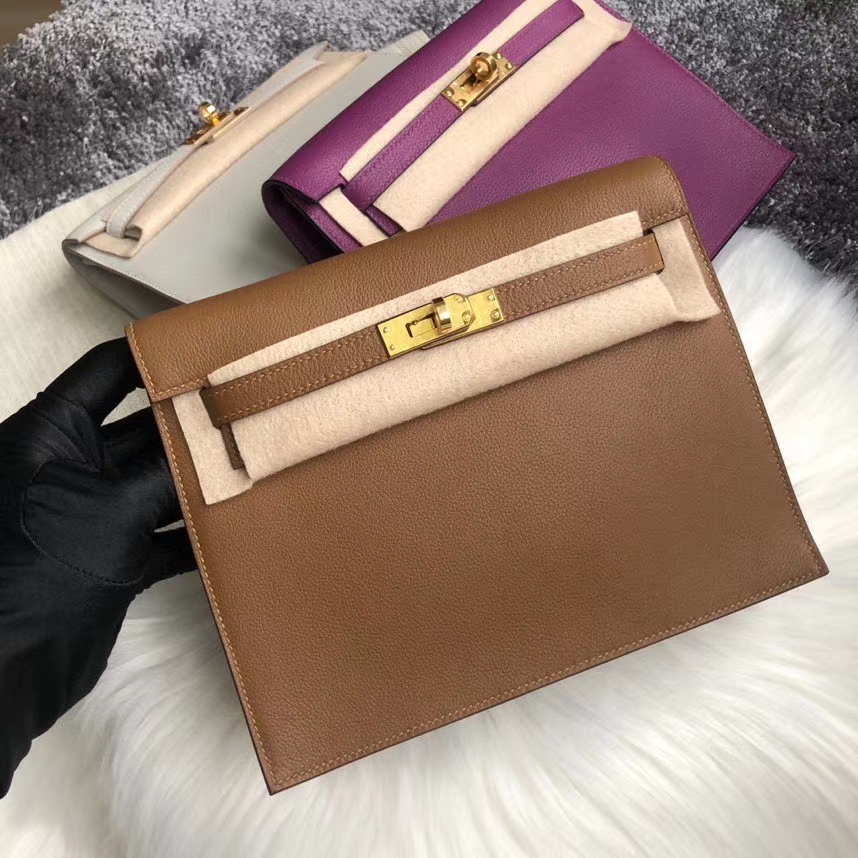 Hermès（爱马仕）Kelly danse evecolor D0 犬米色 金扣 顶级手缝 现货
