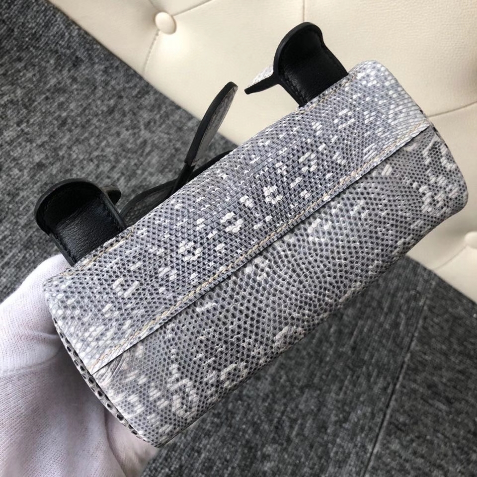 Hermès(爱马仕)Kelly doll Lizard 进口亮面蜥蜴01原色 小喜马拉雅色 金扣 顶级手缝 小可爱-拉尔森鳄鱼皮具定制 - 爱马仕包包官网 Hermès(爱马仕)Kelly doll Lizard 进口亮面蜥蜴01原色 小喜马拉雅色 金扣 顶级手缝 小可爱