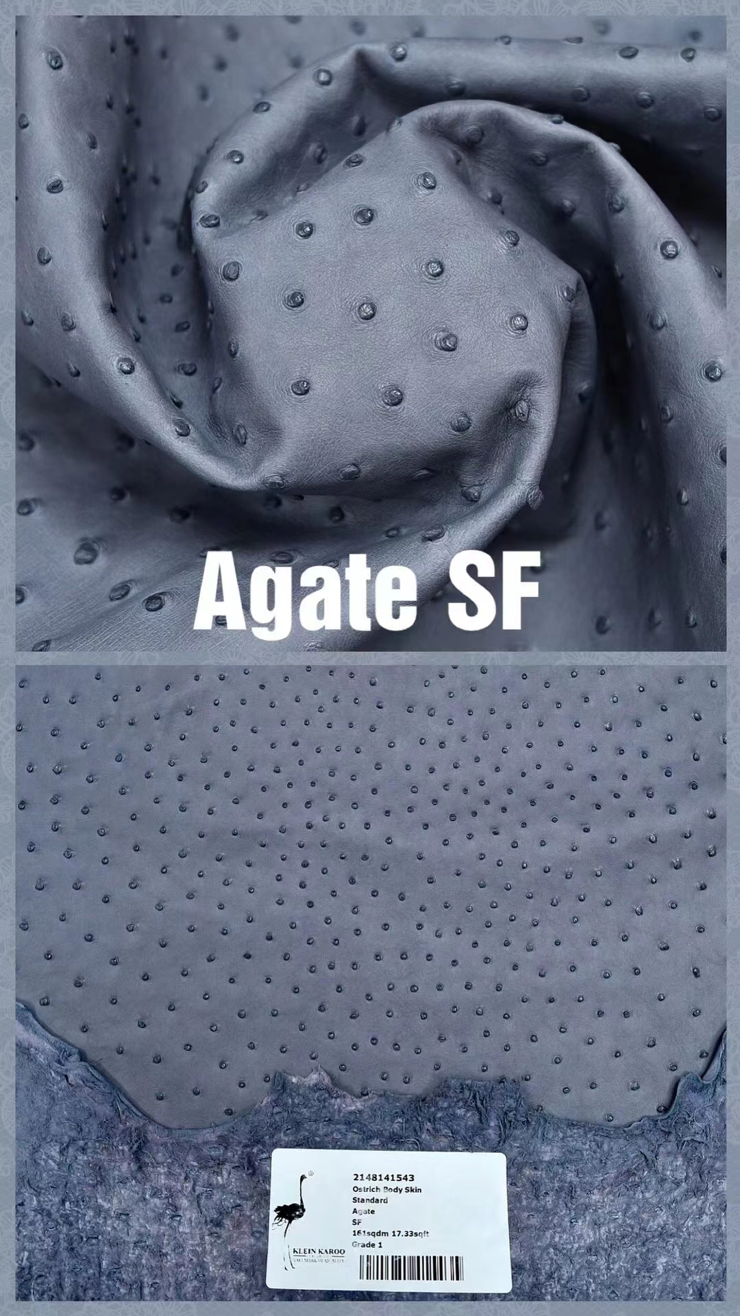Hermès(爱马仕)南非KK鸵鸟皮 最新颜色 H家御用顶级皮 Agate 玛瑙蓝-拉尔森鳄鱼皮具定制 - 爱马仕包包官网 Hermès(爱马仕)南非KK鸵鸟皮 最新颜色 H家御用顶级皮 Agate 玛瑙蓝