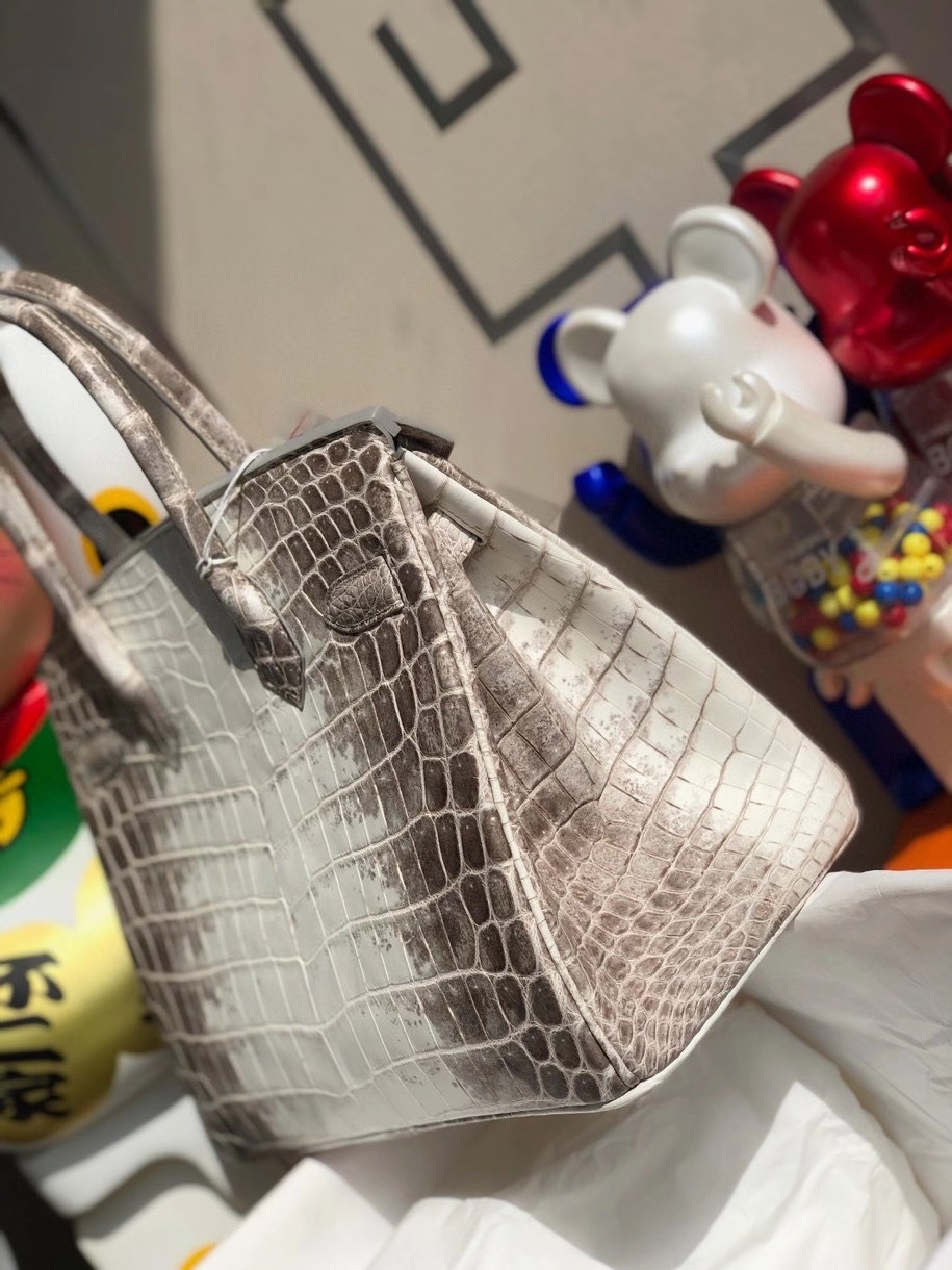 Hermès（爱马仕）Birkin 30cm Himalaya 喜马拉雅 包中皇后 银扣 顶级手缝  品相完美 现货