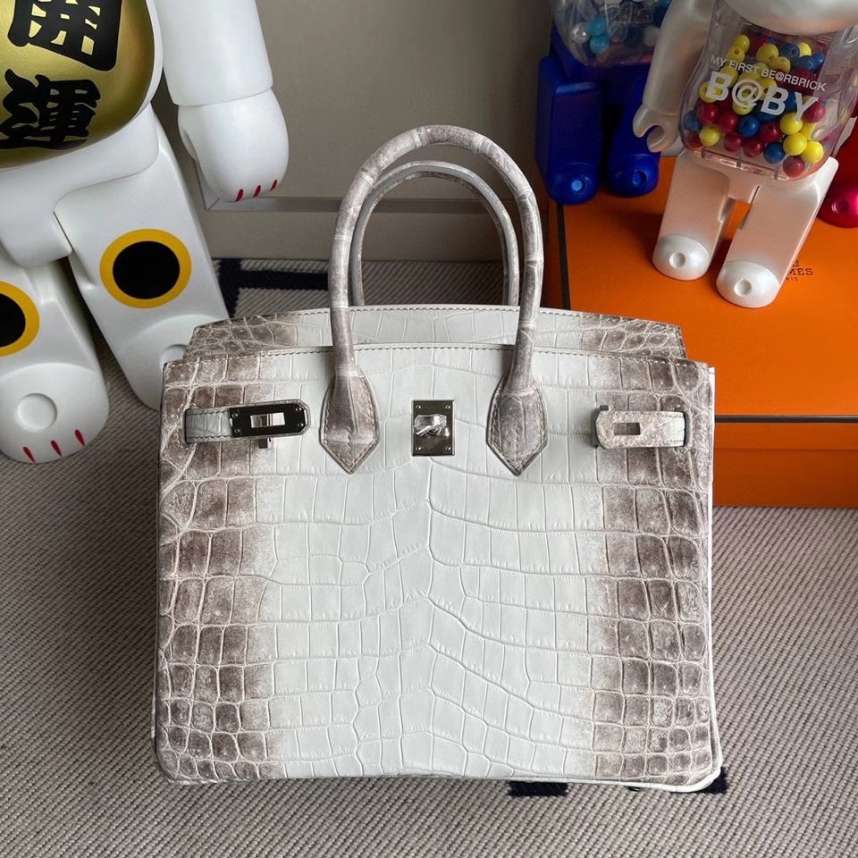 Hermès（爱马仕）Birkin 25cm Himalaya 喜马拉雅 银扣 顶级手缝