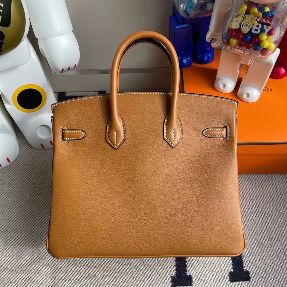 Hermès（爱马仕）Birkin 25cm Swift  ck37 金棕色 gold 金扣 顶级手缝 现货
