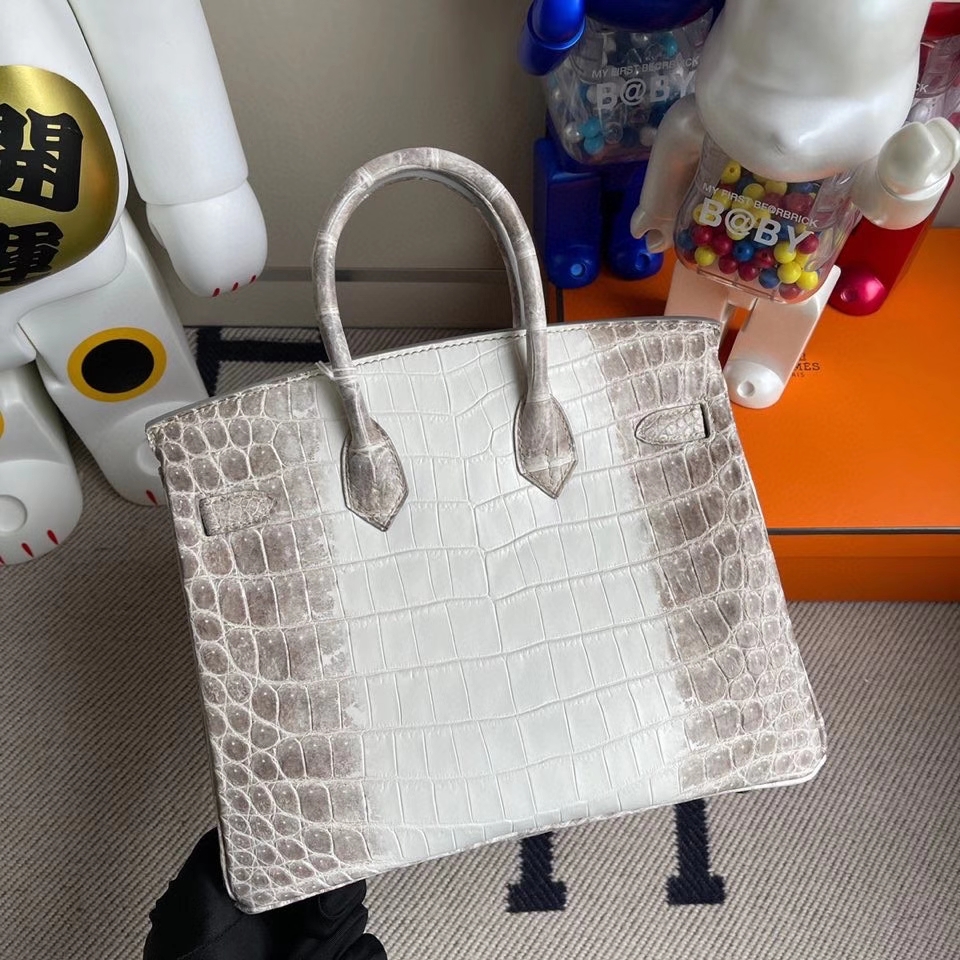 Hermès（爱马仕）Birkin 25cm Himalaya 喜马拉雅 银扣 顶级手缝