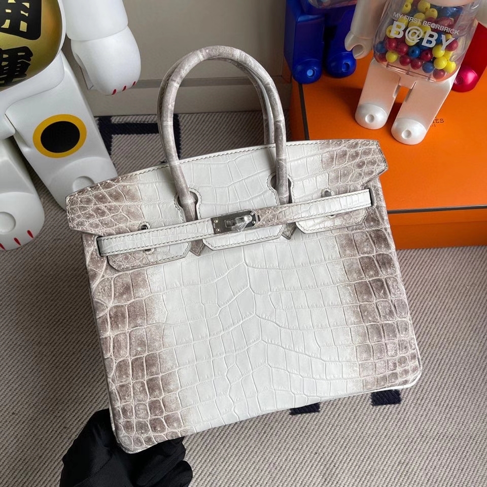 Hermès（爱马仕）Birkin 25cm Himalaya 喜马拉雅 银扣 顶级手缝