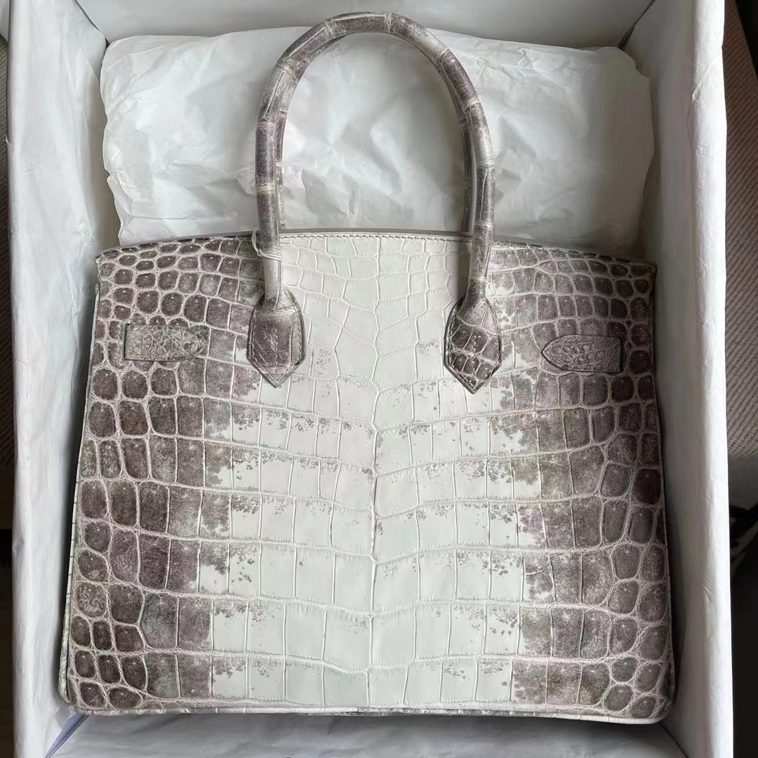 Hermès（爱马仕）Birkin 30cm Himalaya 喜马拉雅 银扣