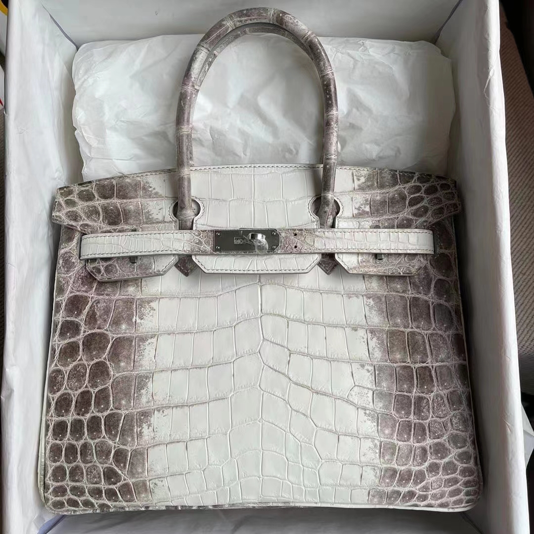 Hermès（爱马仕）Birkin 30cm Himalaya 喜马拉雅 银扣