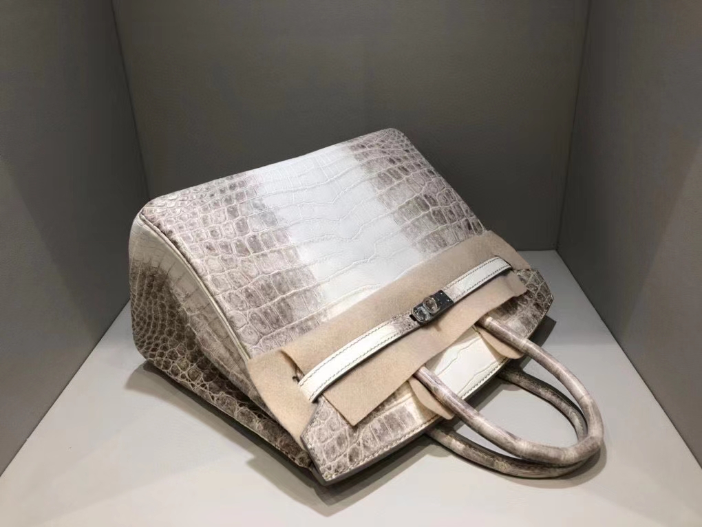 Hermès（爱马仕）Birkin 25cm Himalaya 喜马拉雅 银扣 顶级手缝 现货
