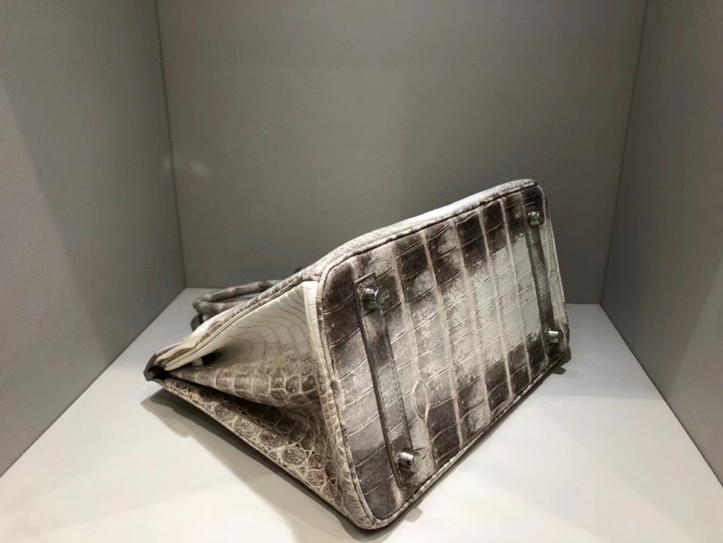 Hermès（爱马仕）Birkin 25cm Himalaya 喜马拉雅 银扣 顶级手缝 现货