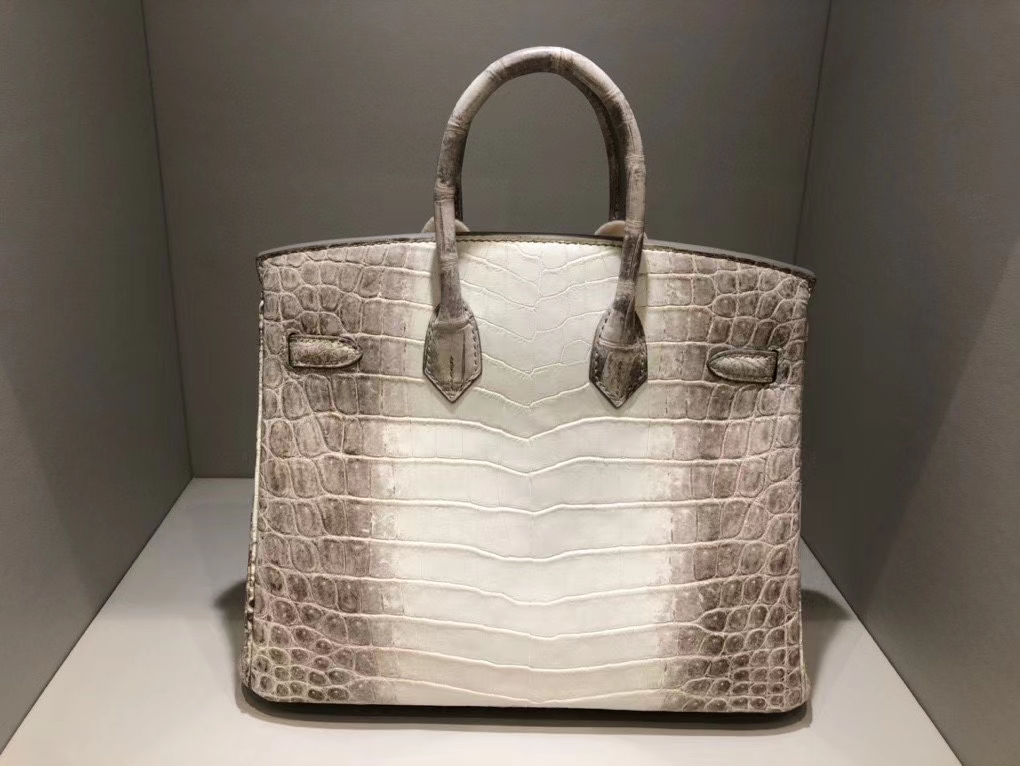 Hermès（爱马仕）Birkin 25cm Himalaya 喜马拉雅 银扣 顶级手缝 现货