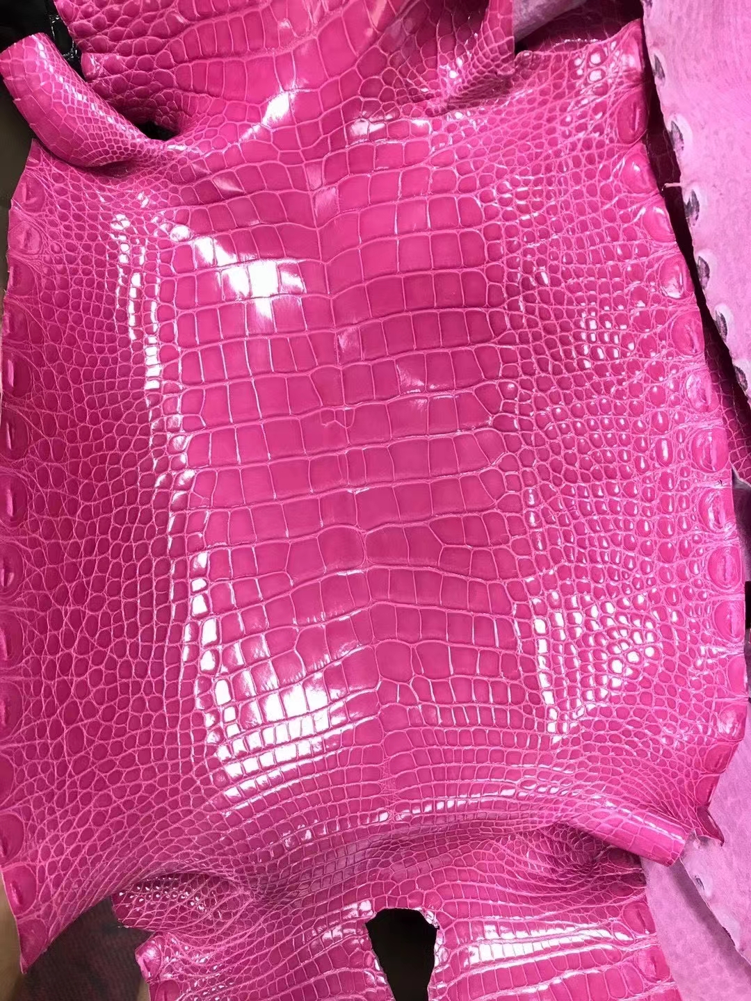 Hermès（爱马仕）新皮 鳄鱼皮 唇膏粉 定制
