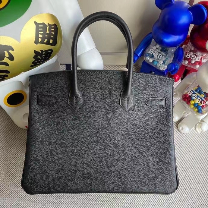 Hermès(爱马仕)Birkin 铂金包 原厂小牛皮 togo ck89 黑色 noir 金扣 30cm 现货-拉尔森鳄鱼皮具定制 - 爱马仕包包官网 Hermès(爱马仕)Birkin 铂金包 原厂小牛皮 togo ck89 黑色 noir 金扣 30cm 现货