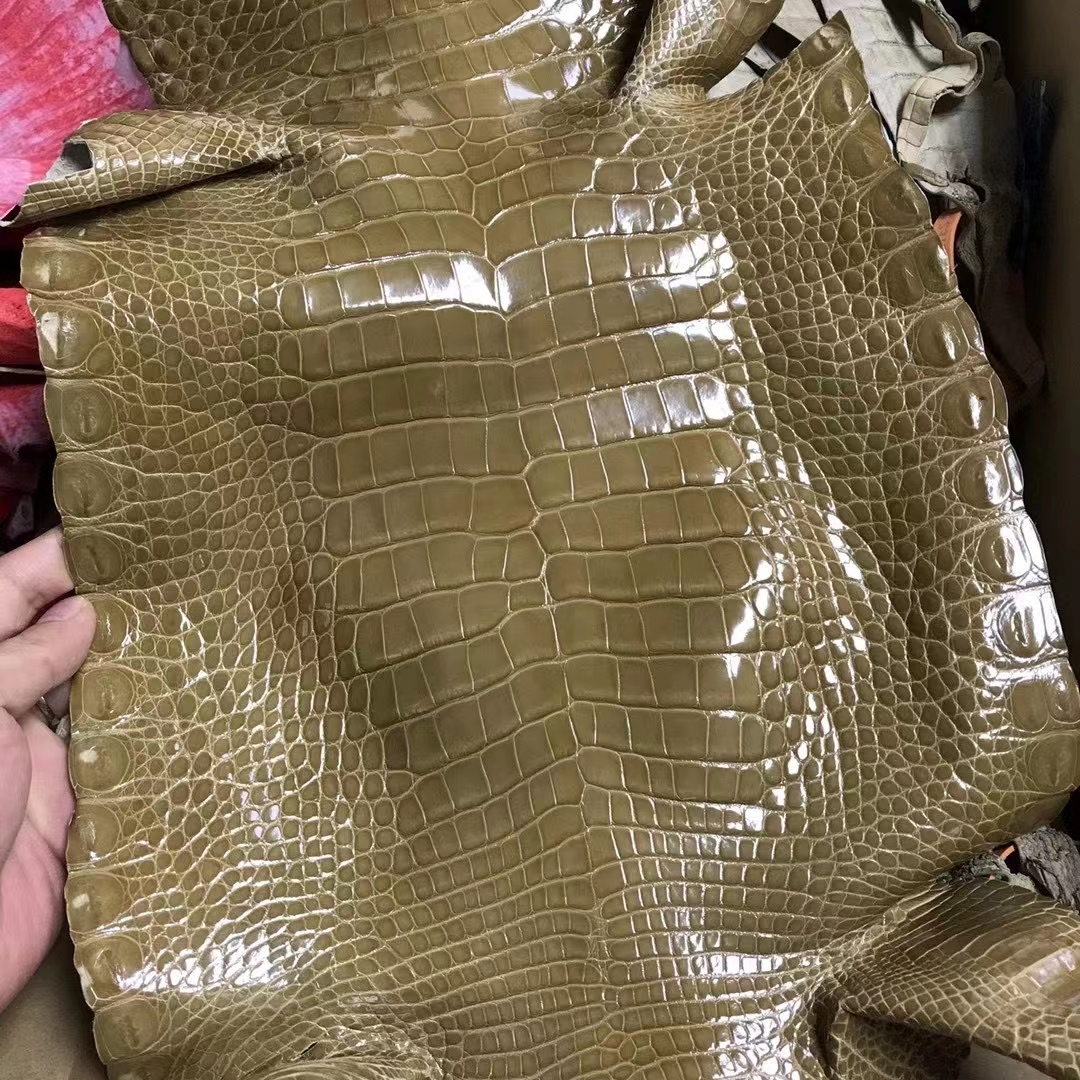 Hermès（爱马仕）新皮 鳄鱼皮 大象灰 定制